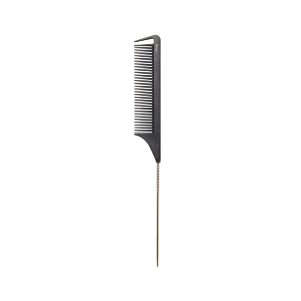 Carbon Fiber Comb Teasing Metal Pin Tail