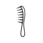 Carbon Fiber Comb Wide Tooth Detangler