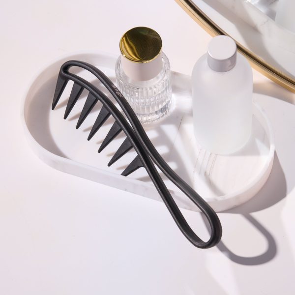 Carbon Fiber Comb Wide Tooth Detangler