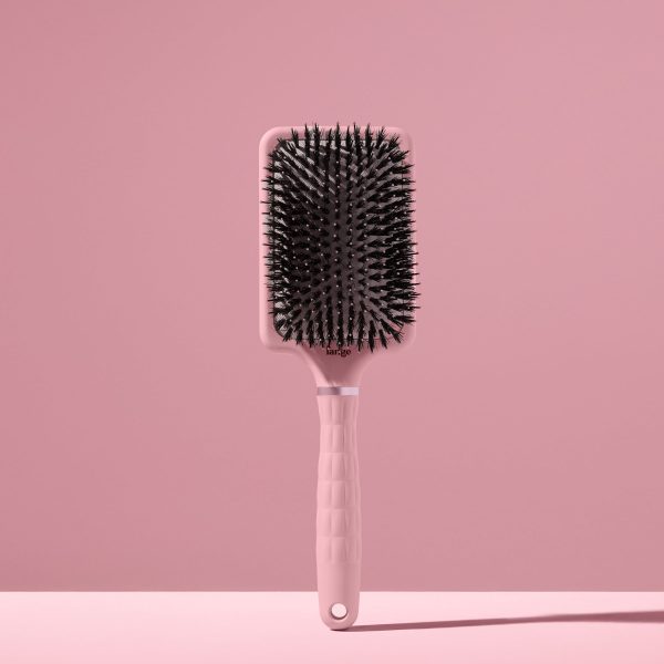 Detangling Paddle Brush - Nylon Bristles with Boar