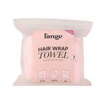 Hair Wrap Towel Medium Lightweight Microfiber 2-Pack