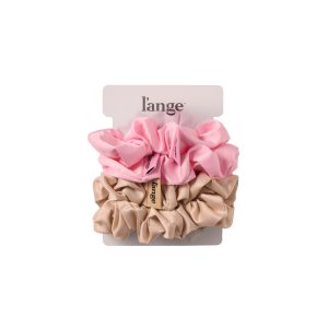 Large Satin Scrunchies 4 Piece Set