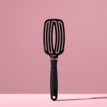 Vented Paddle Brush - Nylon Bristles with Boar