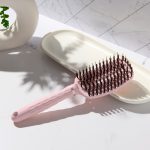 Vented Paddle Brush - Nylon Bristles with Boar